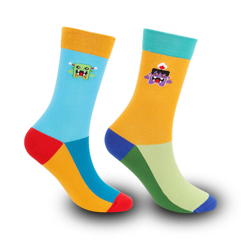 Plus Size Asymmetric Quarter Socks(4 Pairs) - image 5