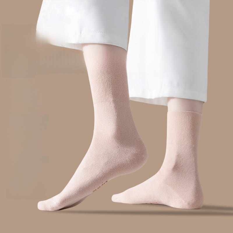 Plus Size Loose Quarter Socks(8 Pairs)