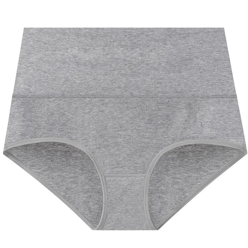 Solid Color Basic High Waist Brief(3 Packs)