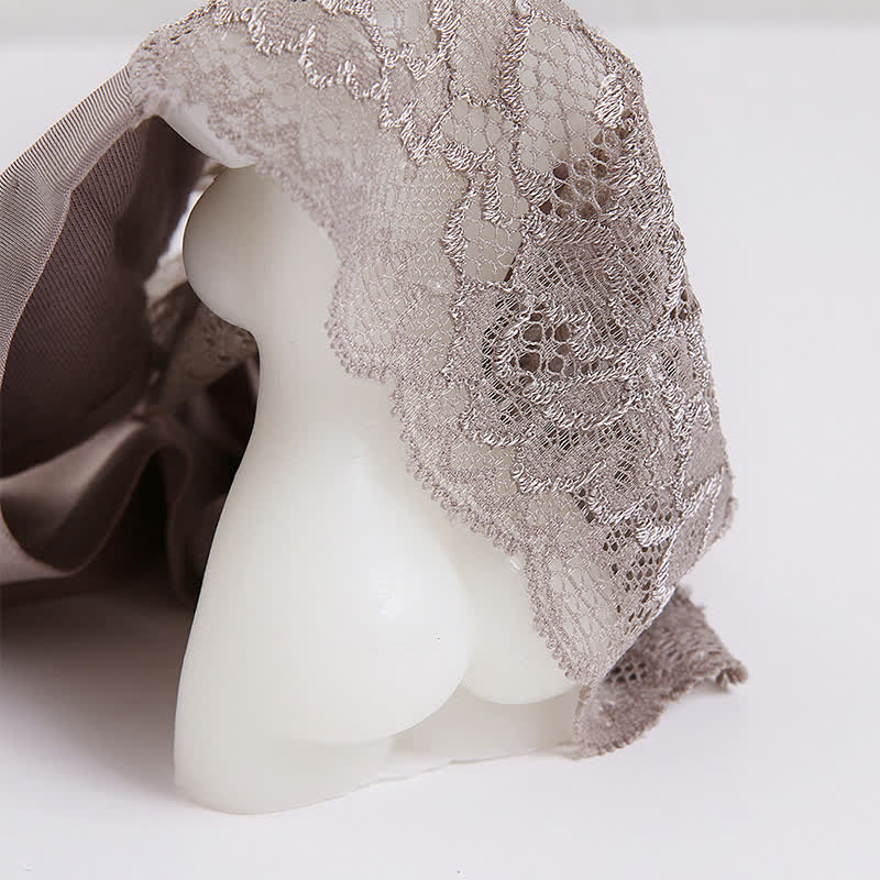 Mid-rise Sexy Ice Lace Brief(3 Packs)