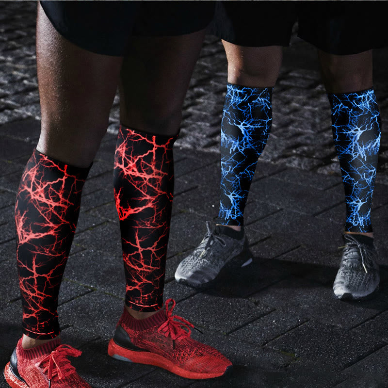Plus Size Crack Calf Compression Sleeves