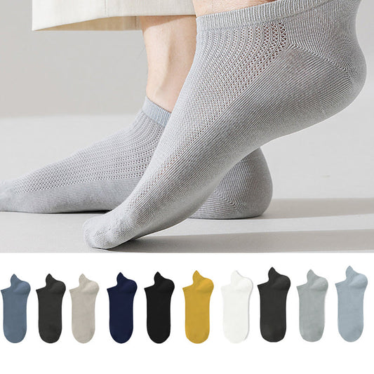 Plus Size Lightweight Breathable Ankle Socks(5 Pairs)