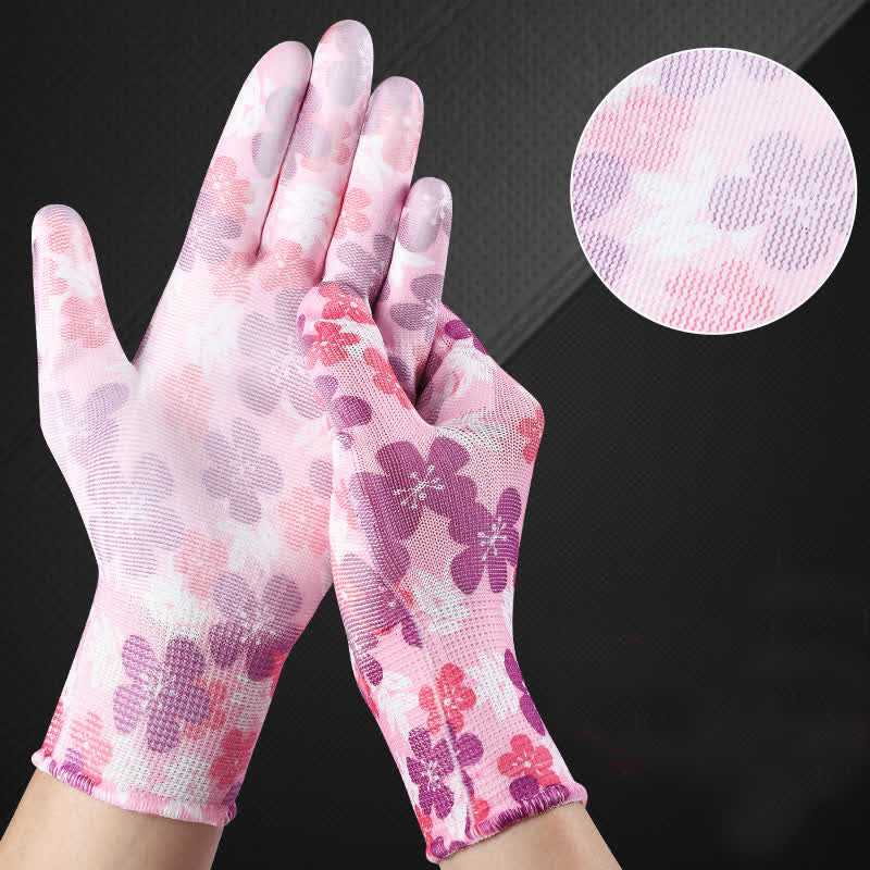 Abrasion-resistant Non-slip Gardening Work Gloves(12 Pairs) - image 2