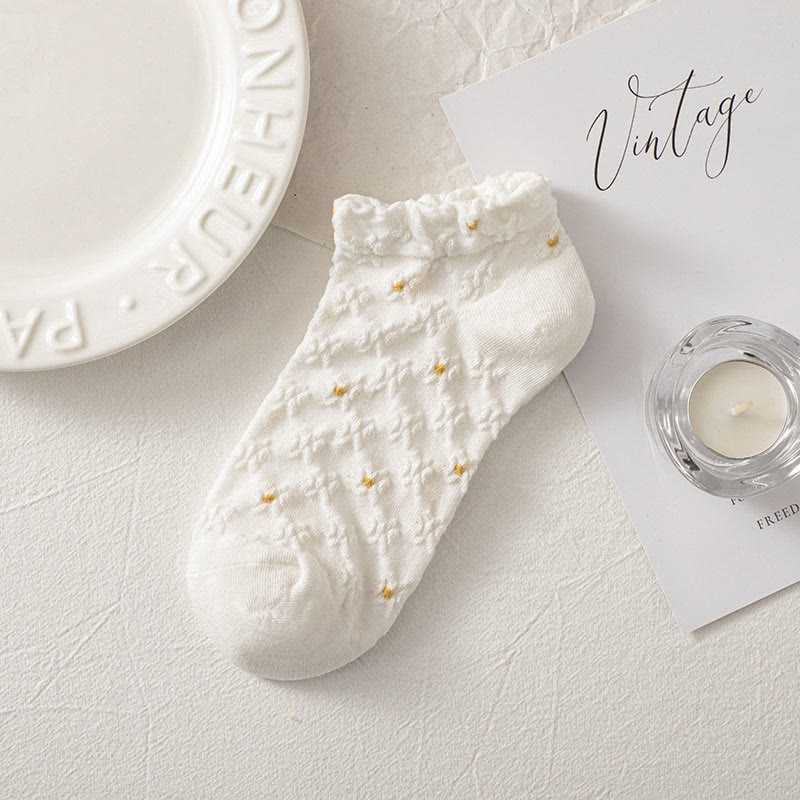 Forest Flowers Ankle Socks(8 Pairs) - image 7