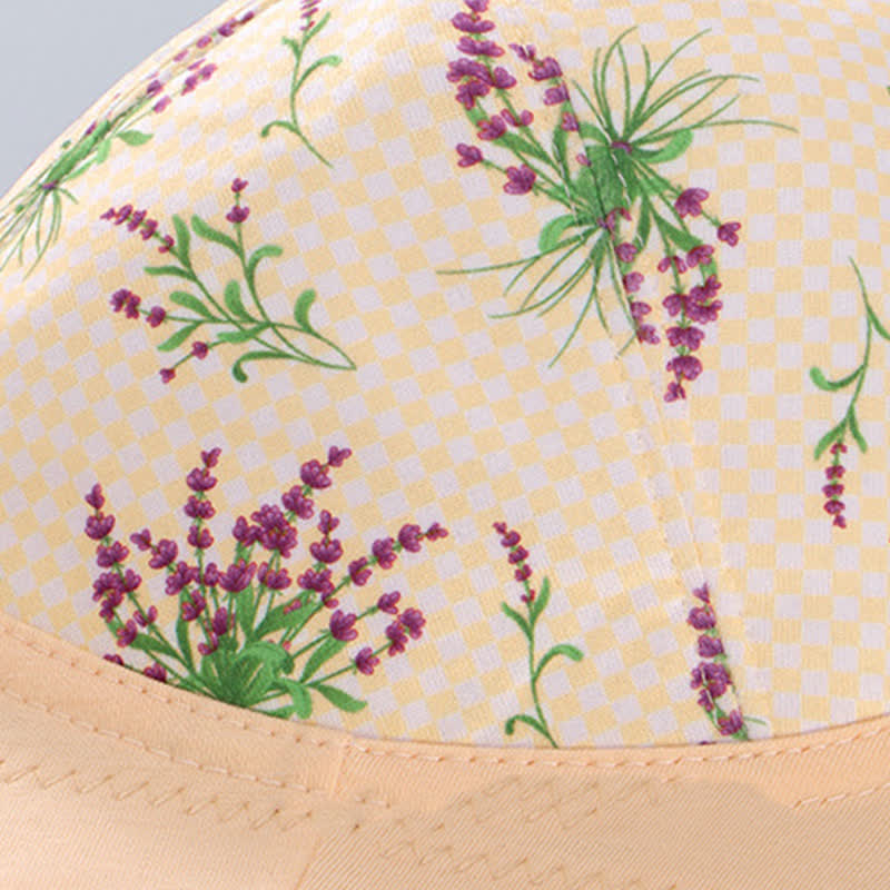 Plus Size Floral Front Closure Wireless Bra