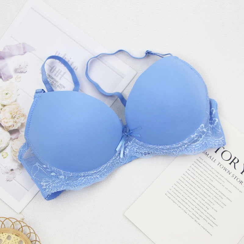 Smooth Seamless Gathering Adjustable Underwire Bra
