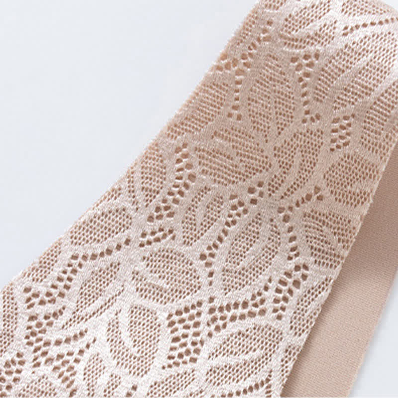 Jacquard Front Closure Wireless Bra