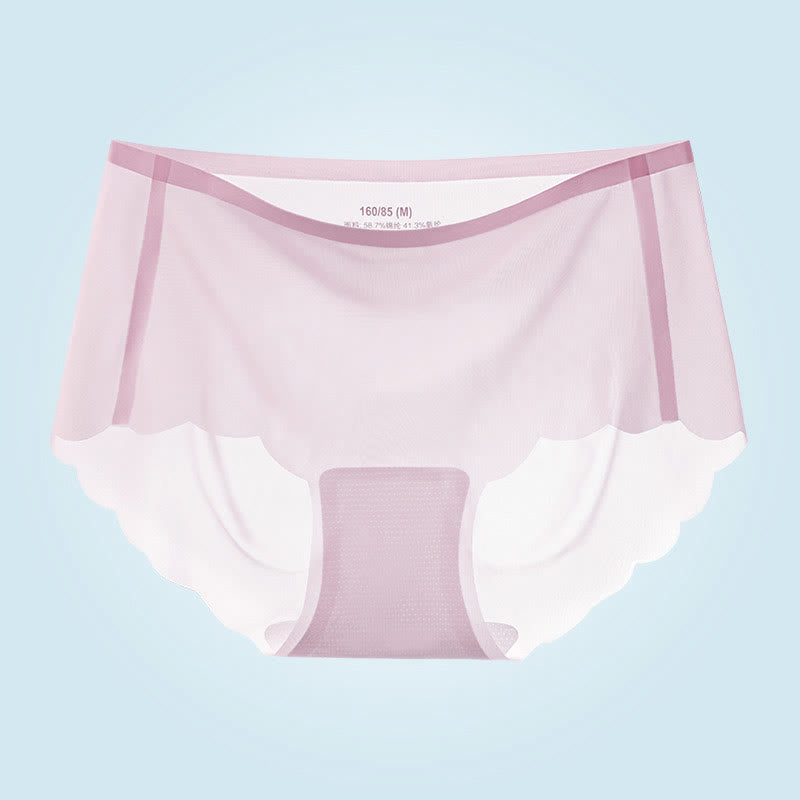 Seamless Ultra-Thin Breathable Mid-Rise Brief(3 Packs)