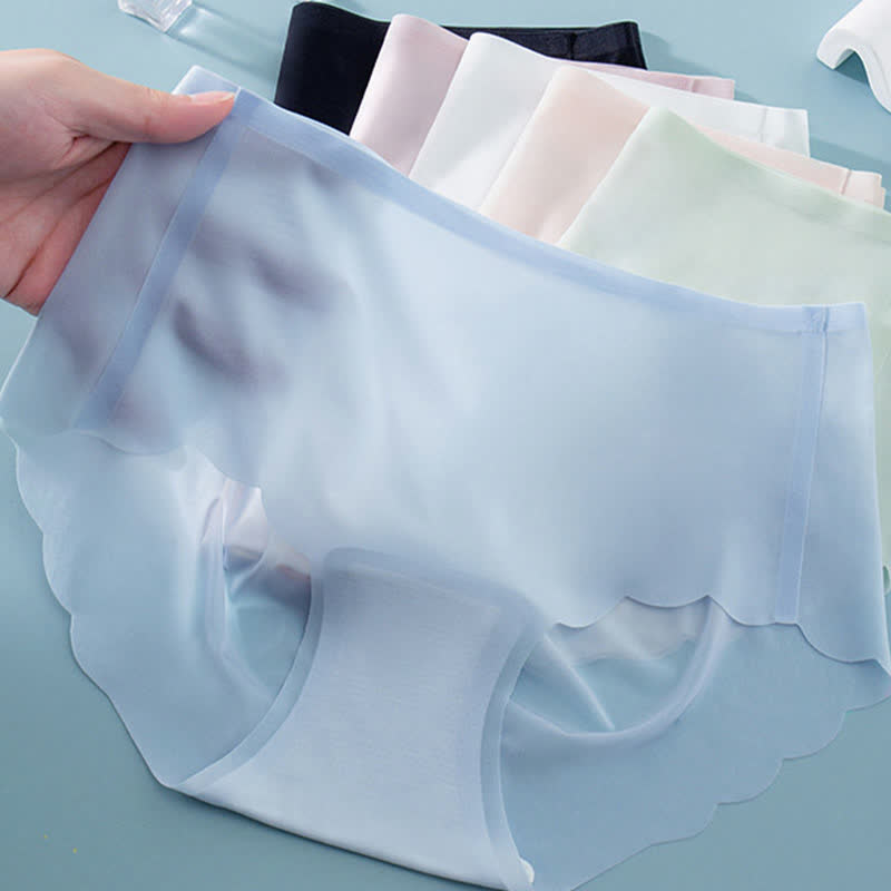 Seamless Ultra-Thin Breathable Mid-Rise Brief(3 Packs)