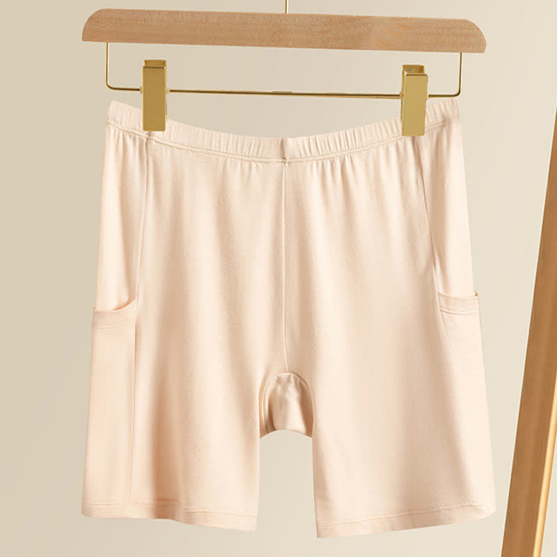 High Waist Modal Safety Pants(2 Packs)