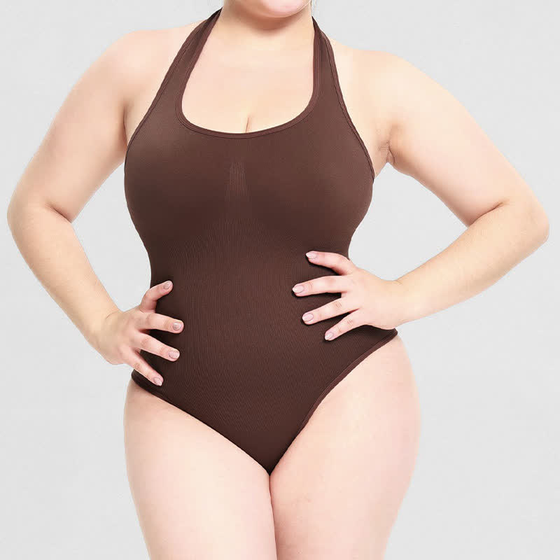 Halter Neck shapewear Bodysuit