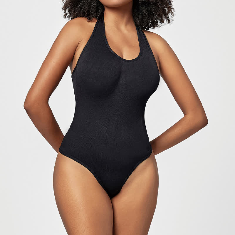 Halter Neck shapewear Bodysuit