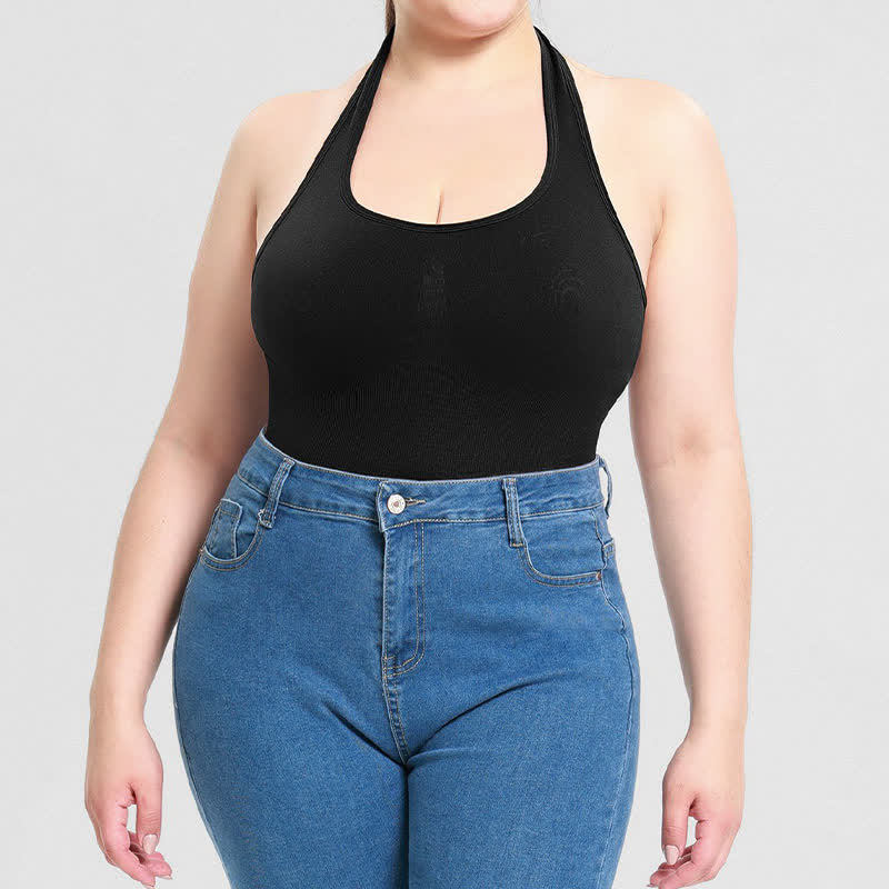Halter Neck shapewear Bodysuit