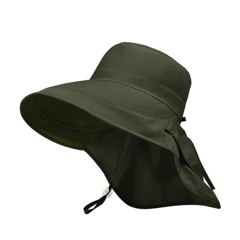 Outdoor Hiking Wide-Brim Bucket Hat