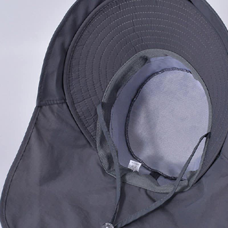 Outdoor Hiking Wide-Brim Bucket Hat