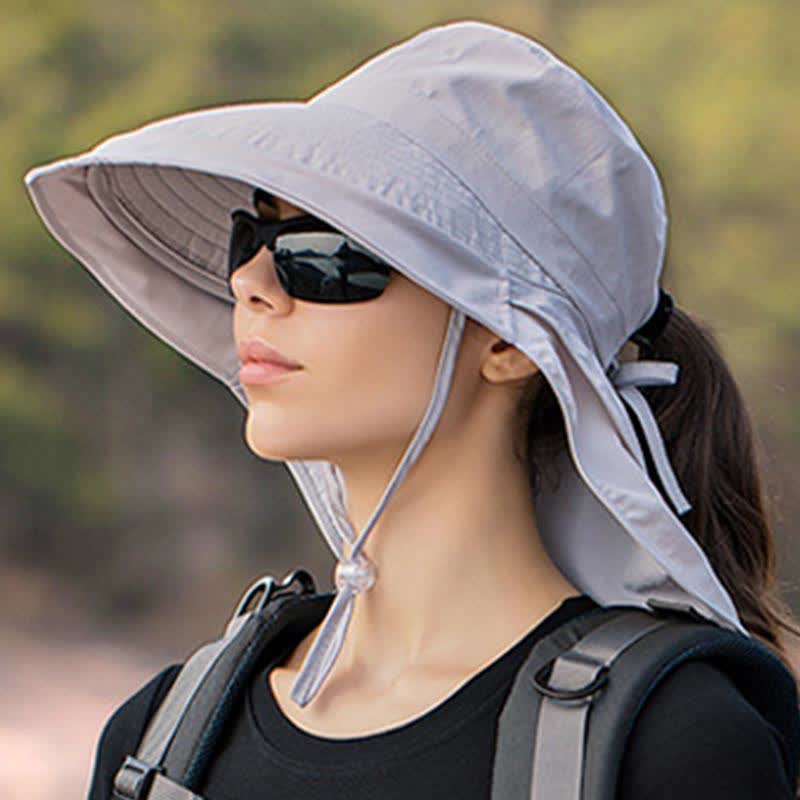 Outdoor Hiking Wide-Brim Bucket Hat
