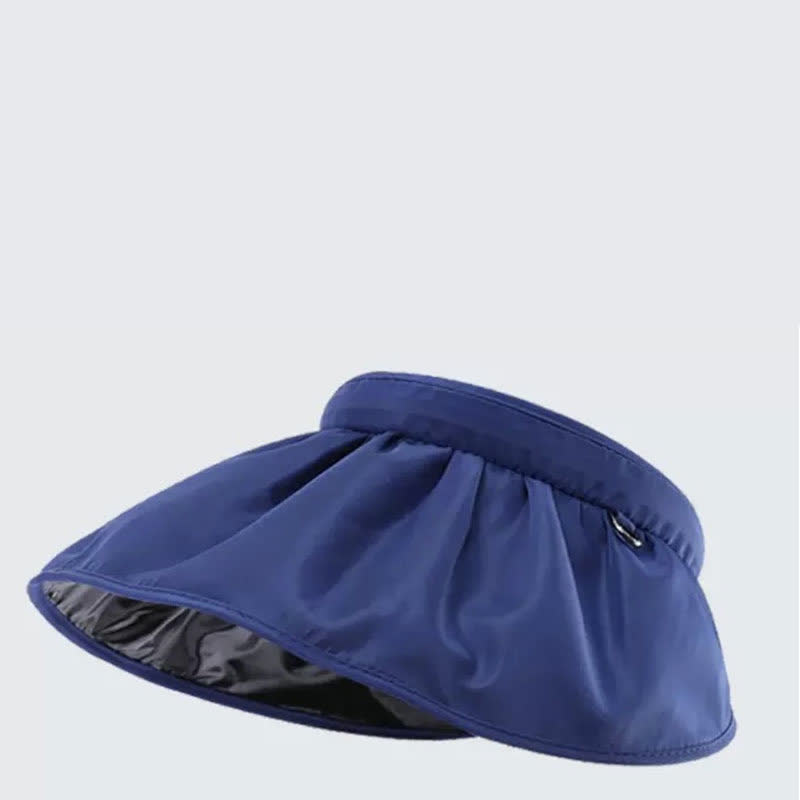 Headband-style Open-top Wide Brim Sun Hat