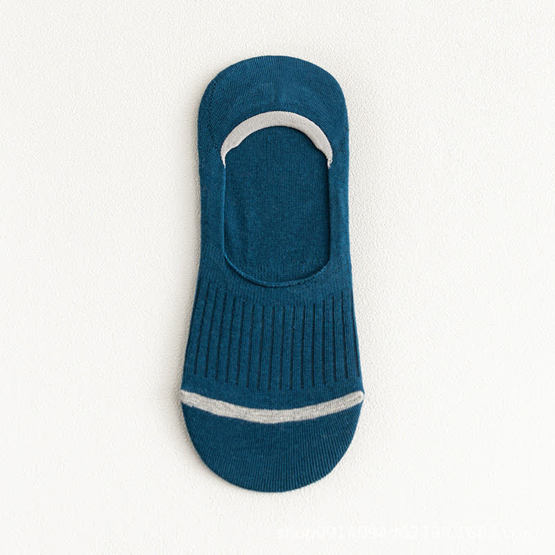 Cotton No-Show Socks with Heel Grips(10 Pairs)