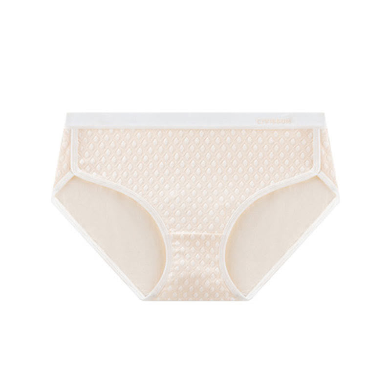 Mid-rise Jacquard Comfy Soft Brief(3 Packs)