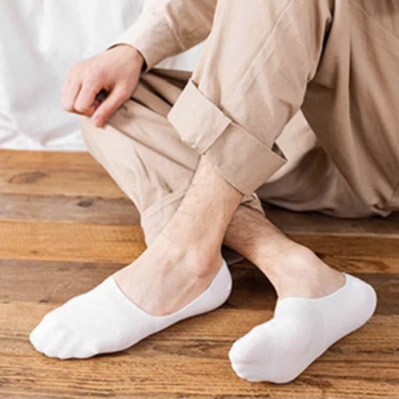 Plus Size Cotton Invisible Socks(5 Pairs)