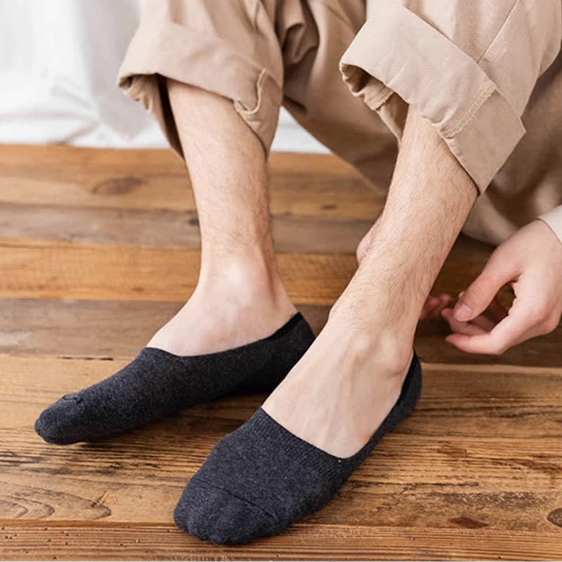Plus Size Cotton Invisible Socks(5 Pairs)