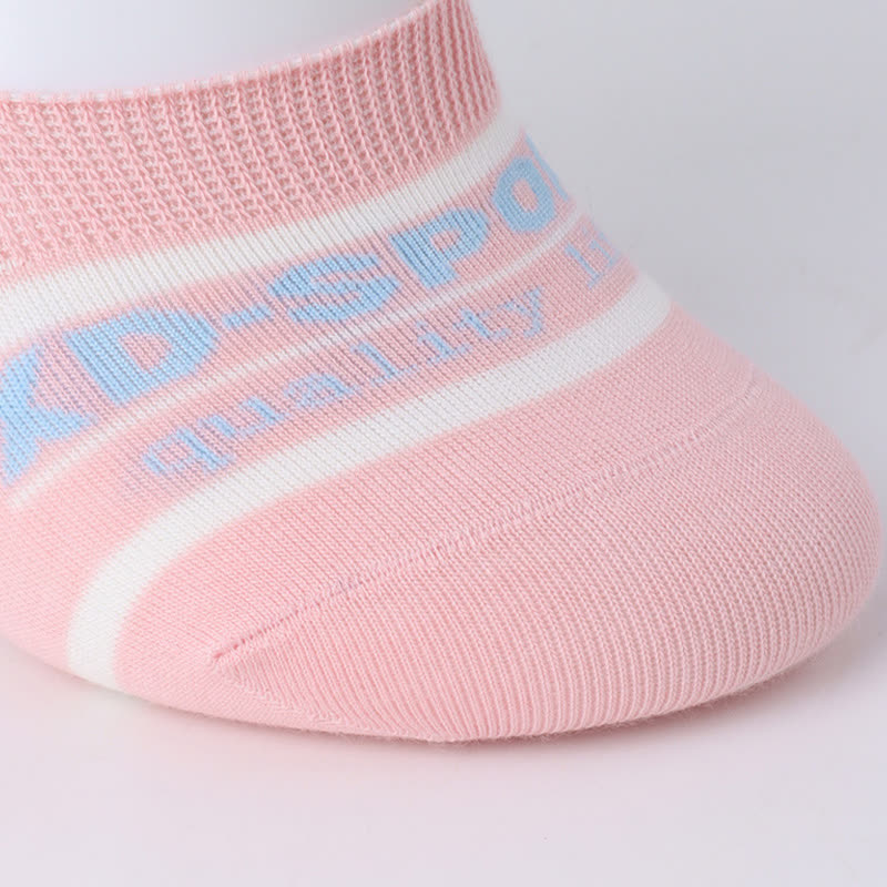 Cotton Striped Sweat Absorbent Non-slip Invisible Socks(6 Pairs)
