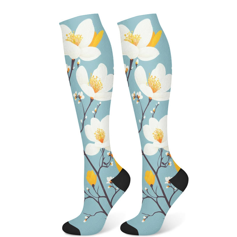 Lotus Compression Socks(3 Pairs) - Blue(1 Pair) - S/M - image 8