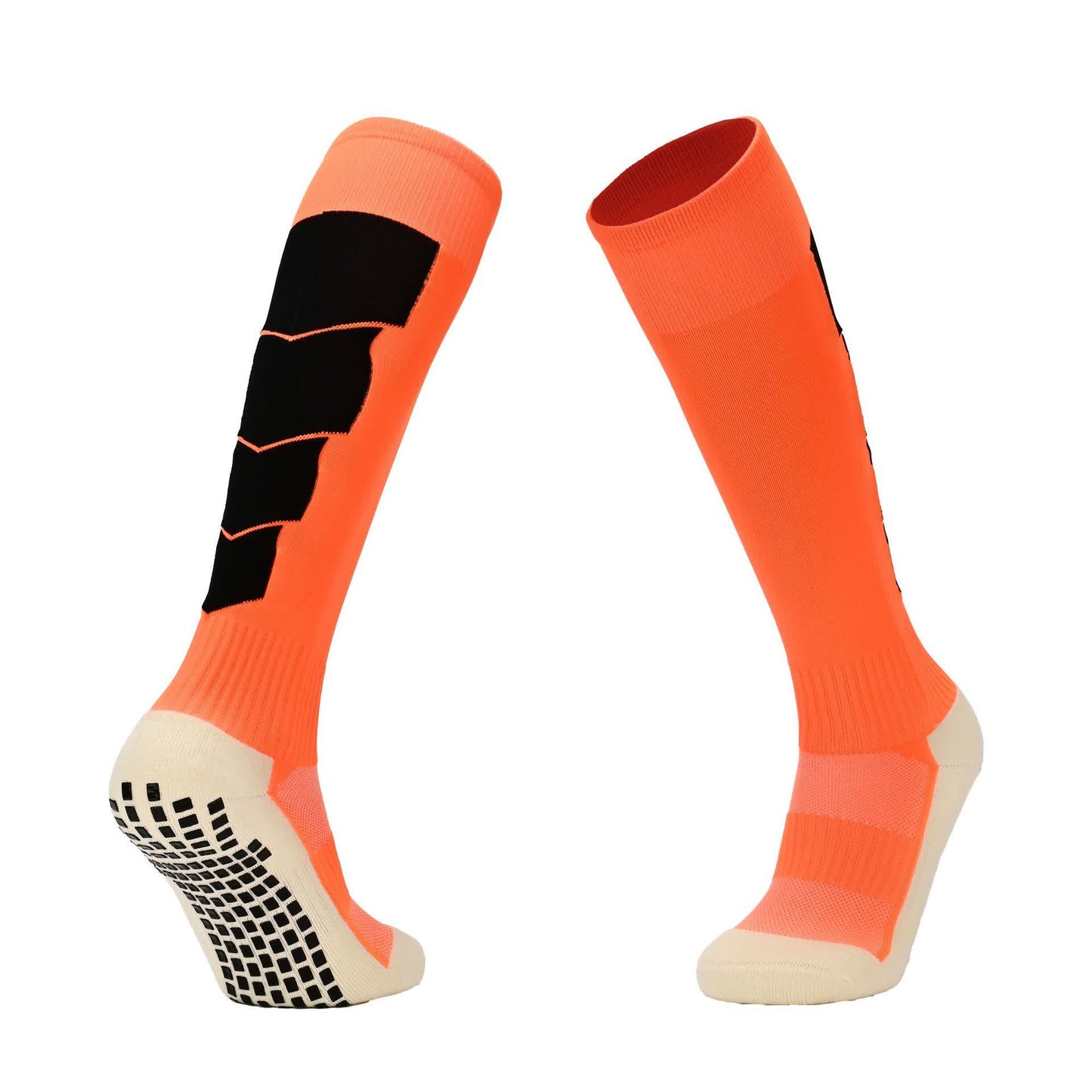 Anti-slip Breathable Knee-high Soccer Socks(5 Pairs)
