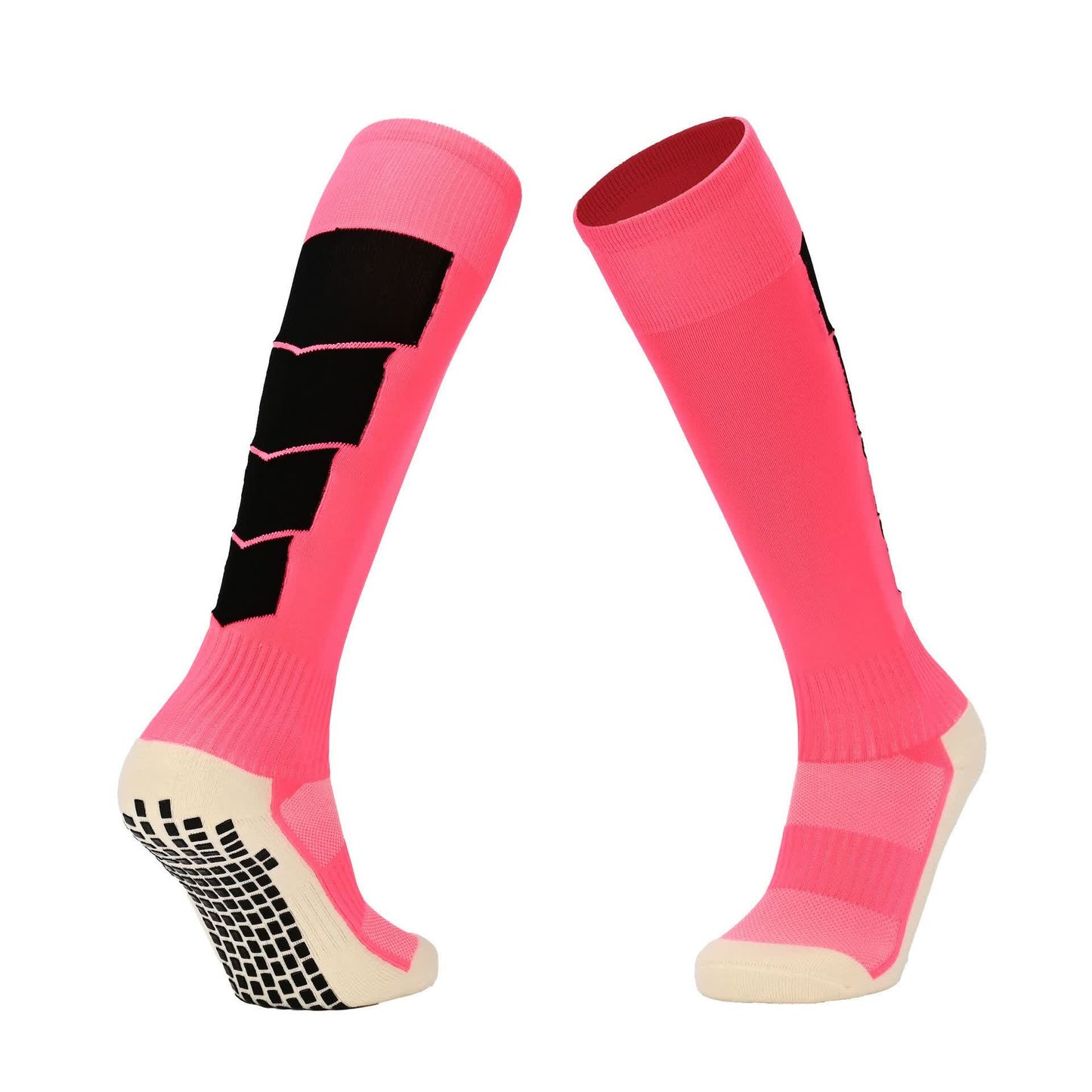 Anti-slip Breathable Knee-high Soccer Socks(5 Pairs)