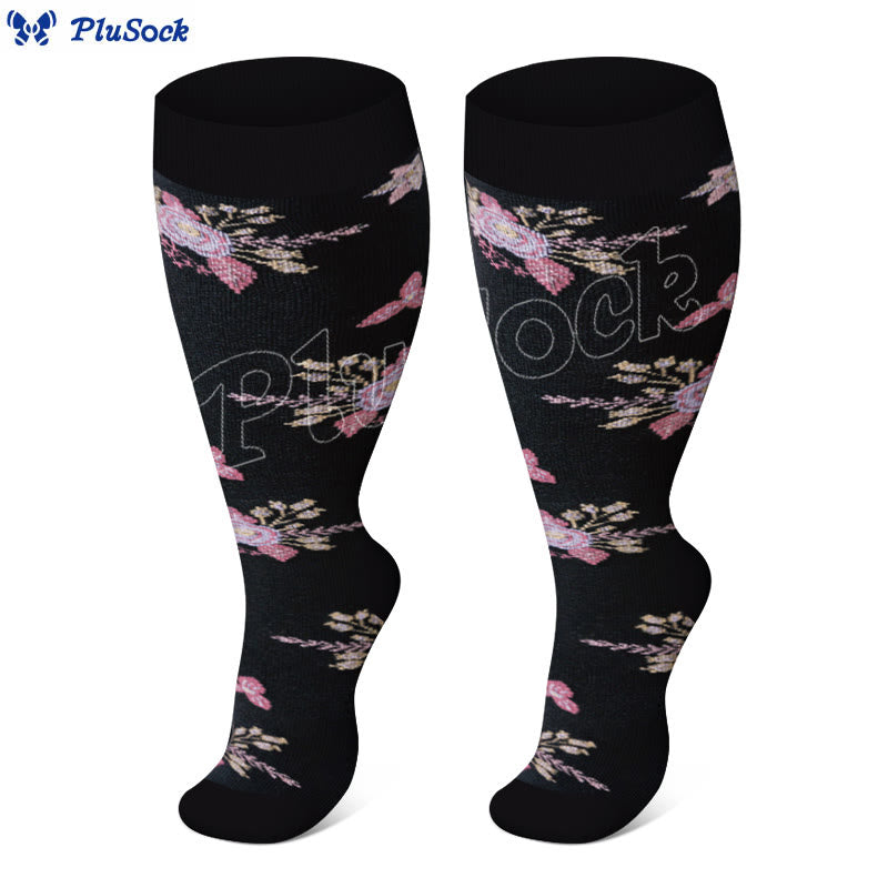 Plus Size Defoliation Compression Socks - image 5