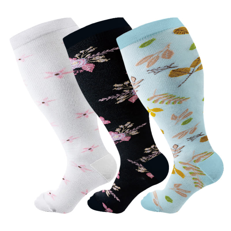 Plus Size Defoliation Compression Socks - image 2