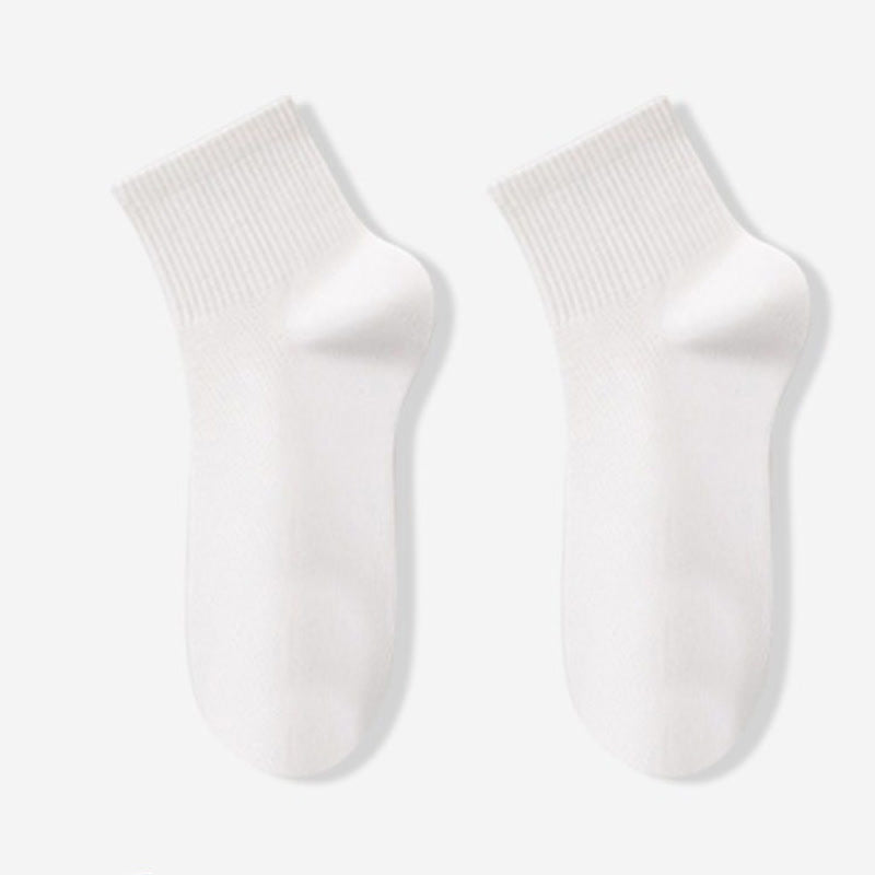 Solid Color Disposable Travel Daily Socks(15 Pairs)