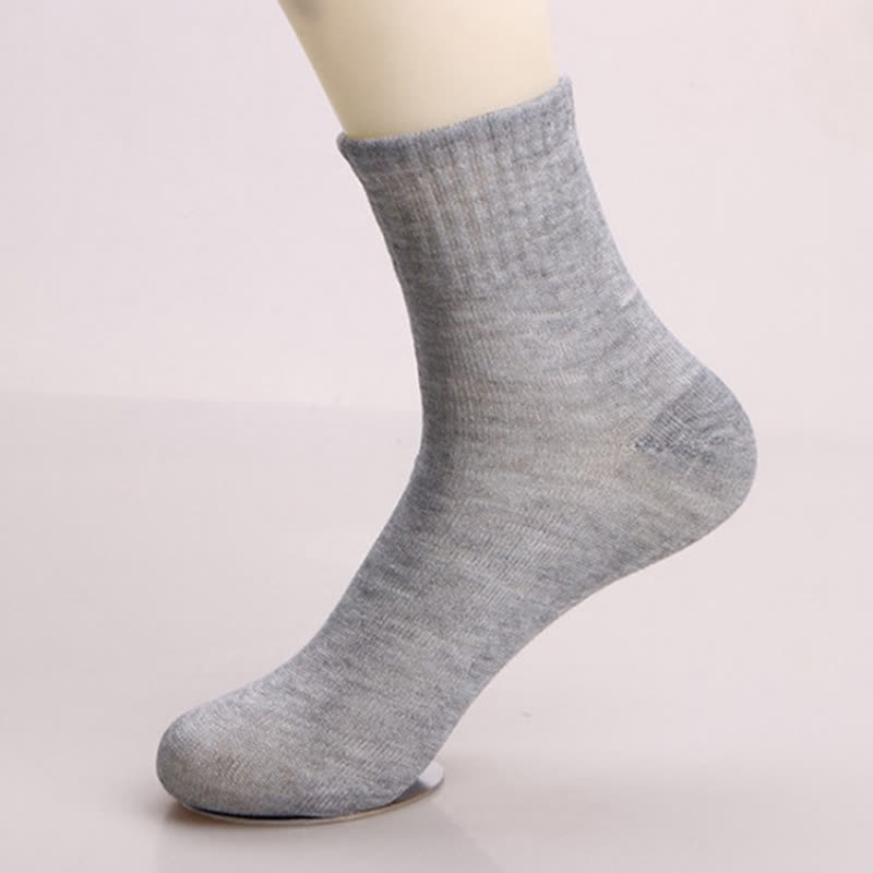 Solid Color Disposable Travel Daily Socks(15 Pairs)