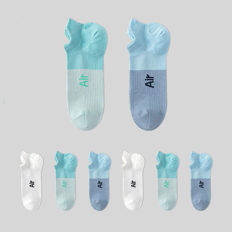 AIR Printed Cotton Mesh Breathable Socks(3 Pairs)