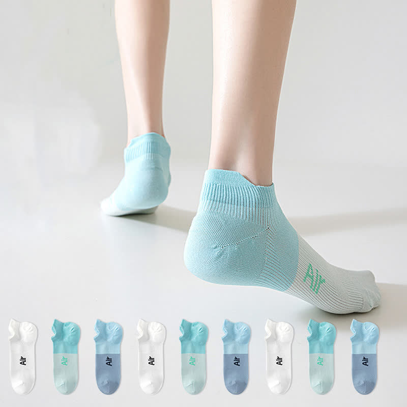 AIR Printed Cotton Mesh Breathable Socks(3 Pairs)