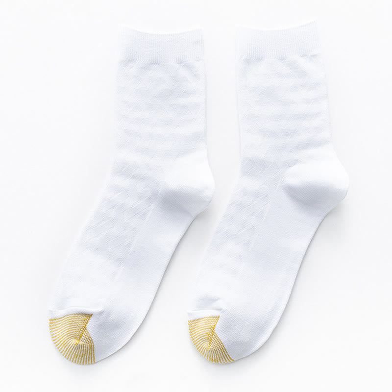 Bamboo Fiber Comfortable Quarter Socks(5 Pairs)