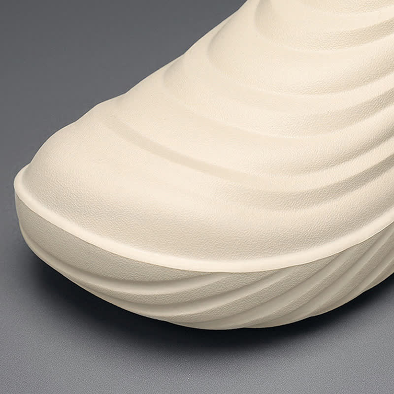 Solid Color Non-slip Waterproof Kitchen Shoes