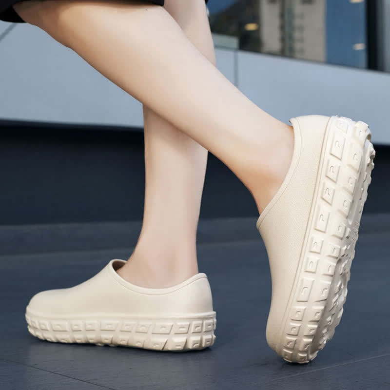 Fashion Slip-on Low-top Waterproof Kitchen Shoes