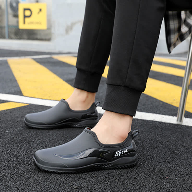 Solid Color Non-slip Waterproof Gardening Shoes