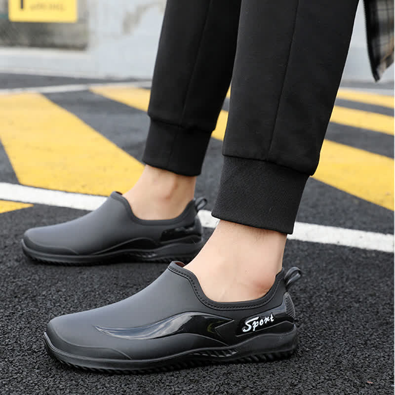 Solid Color Non-slip Waterproof Gardening Shoes