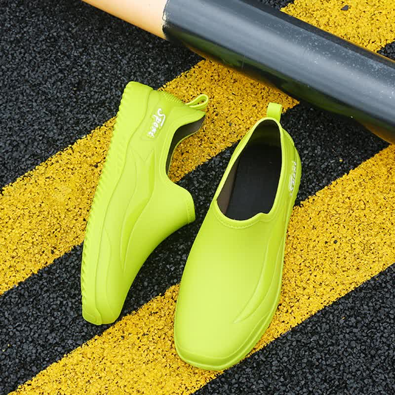 Solid Color Non-slip Waterproof Gardening Shoes