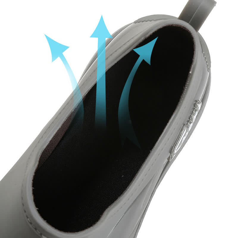 Solid Color Non-slip Waterproof Gardening Shoes