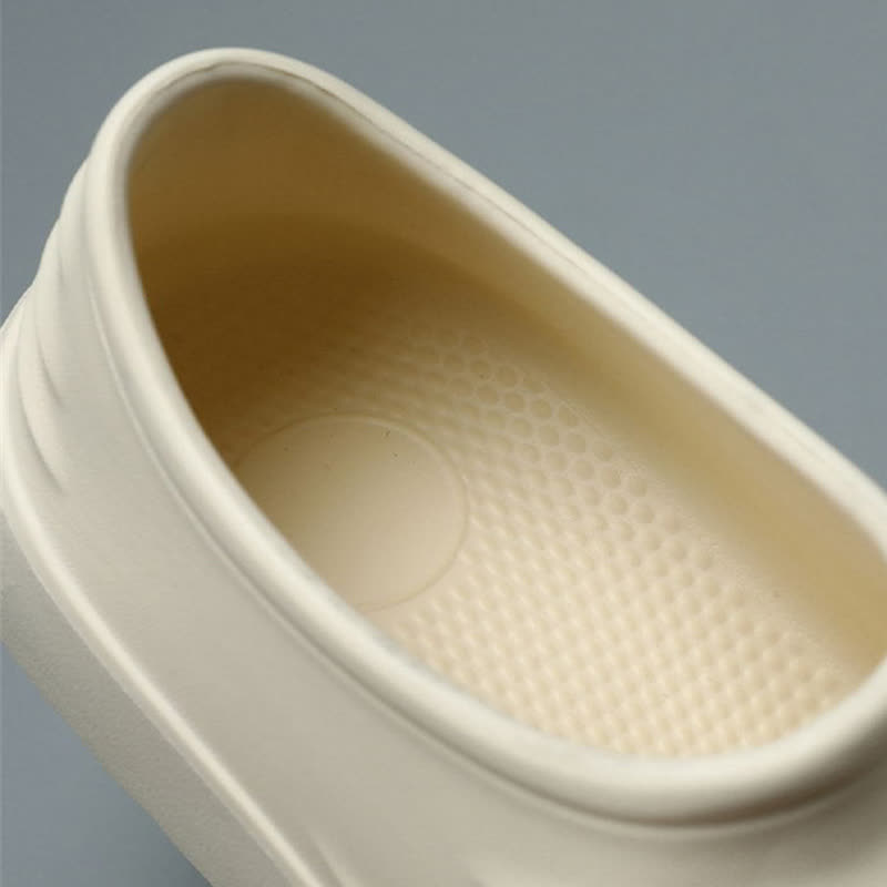 Solid Color Waterproof Non-slip Soft Sole Kitchen Shoes