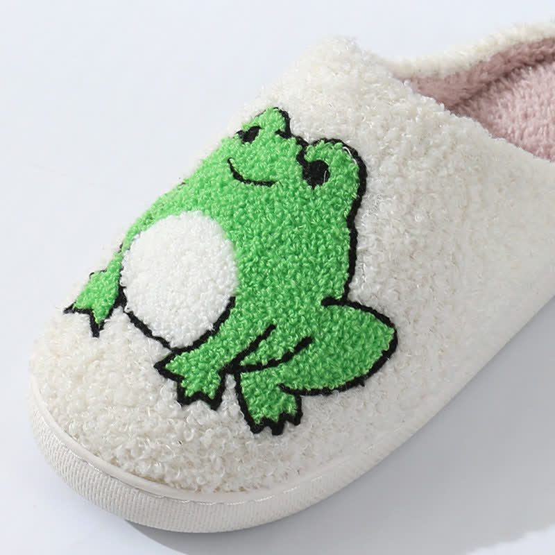 Plus Size Plush Animal Print Slippers - image 11