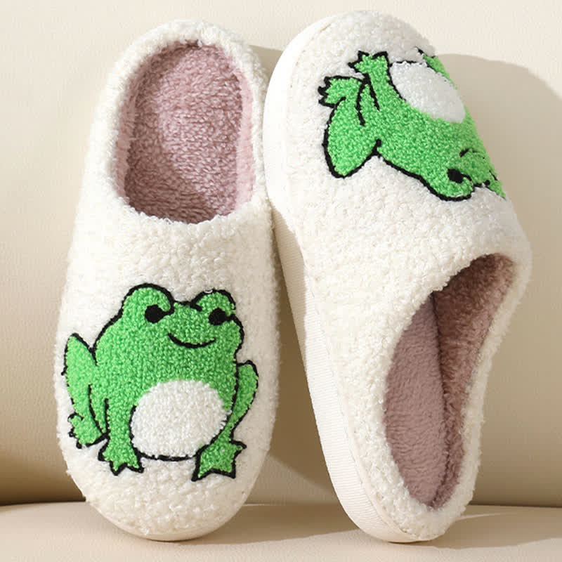 Plus Size Plush Animal Print Slippers - image 10