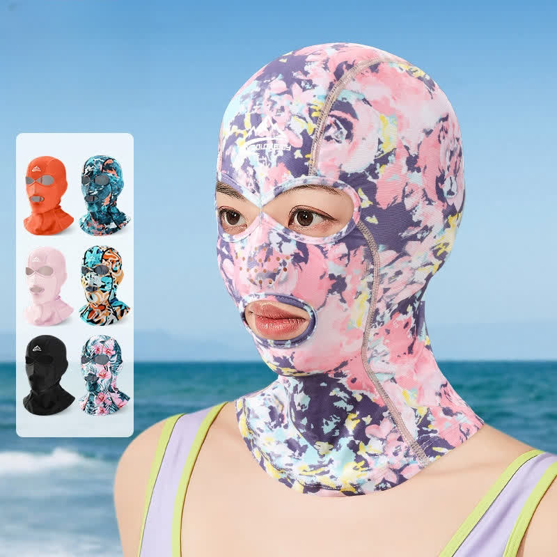 Outdoor Colorful Breathable Sun Protection Facekini Mask - image 0