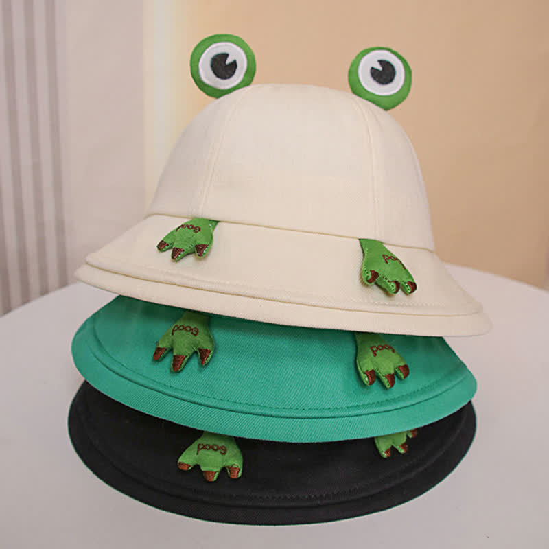Cute Frog Design Bucket Hat - image 2