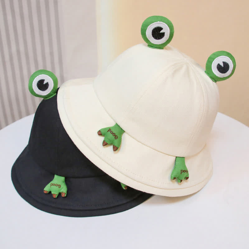 Cute Frog Design Bucket Hat - image 3