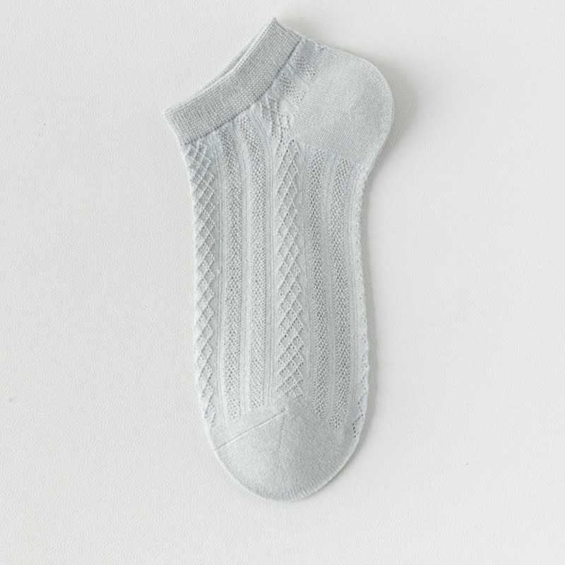 Breathable Lightweight Delicate Mesh Ankle Socks(10 Pairs)