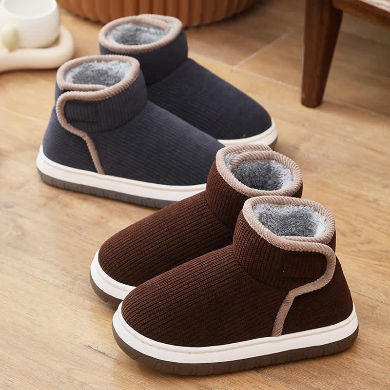 Warm Non-slip Thick-soled Slippers - image 4